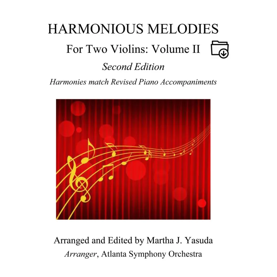 Yasuda Harmonious Melodies Vol.2 Violinduo Noten Download