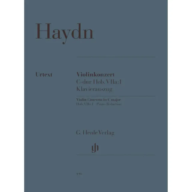 Shar Music Haydn Konzert Nr.1 C-Dur Hob VIIa:1 Noten Violine