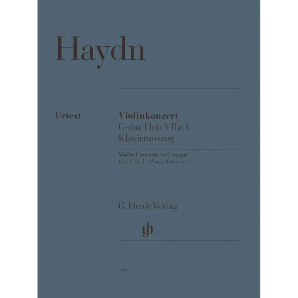 Shar Music Haydn Konzert Nr.1 C-Dur Hob VIIa:1 Noten Violine