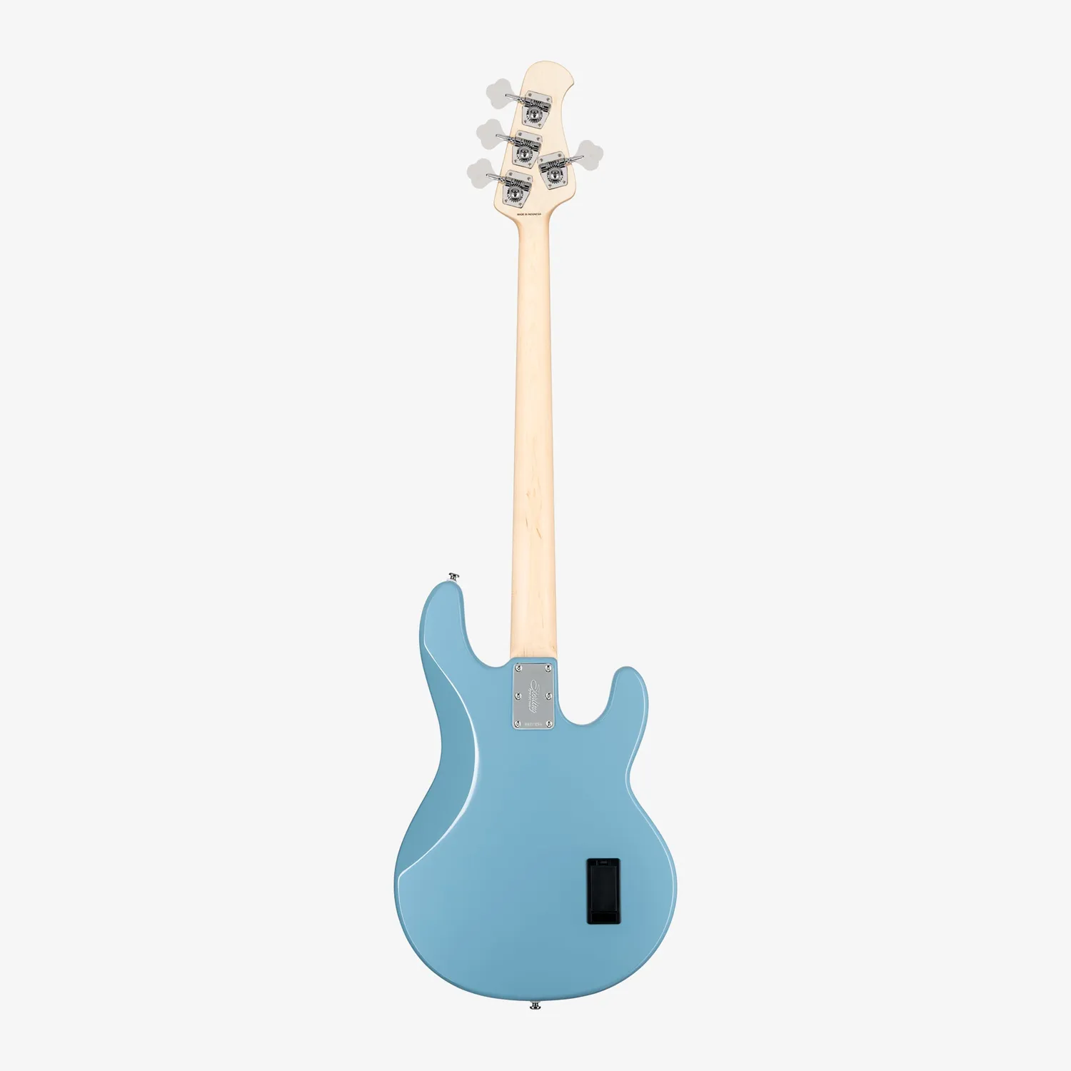 Sterling SUB StingRay RAY4 E-Bass Linkshänder Chopper Blue aktiv