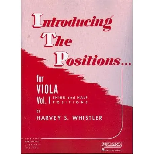 Shar Music Whistler Positions Volume 1 Noten für Viola