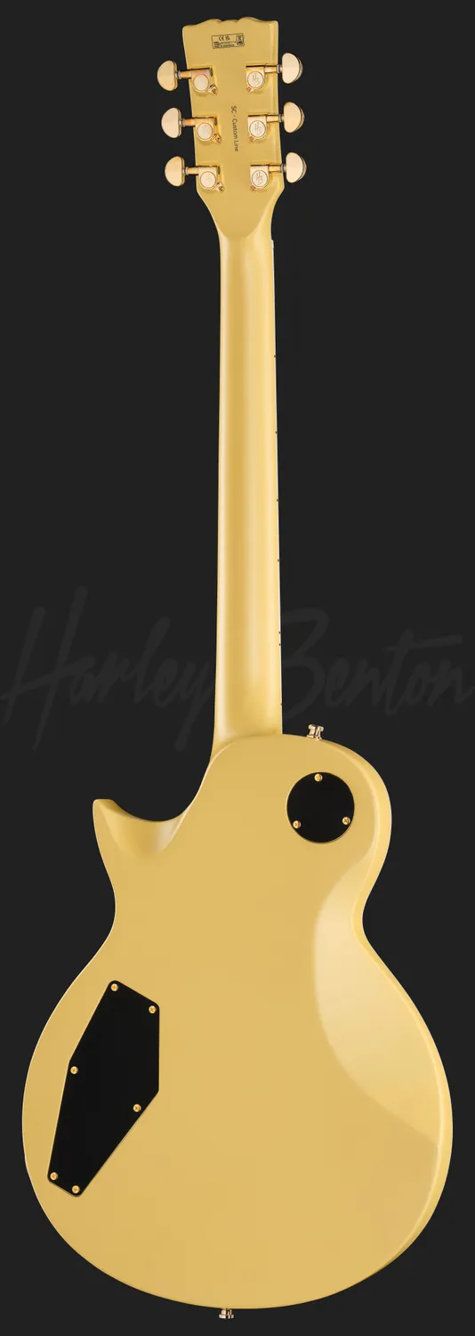Harley Benton SC-Custom III E-Gitarre Moritz Yellow Coil-Split