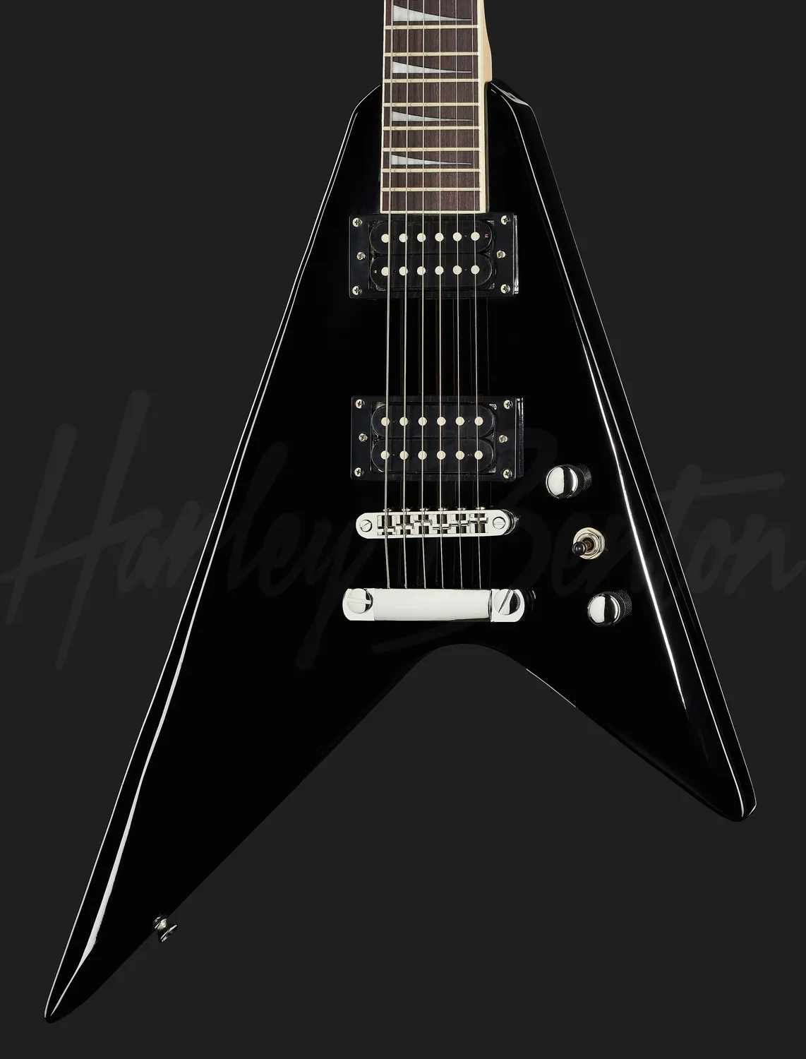 Harley Benton Rock Series RX-10 BK E-Gitarre schwarz