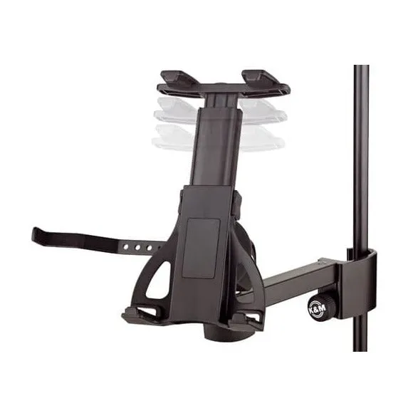 K&M Universal Tablet-Halter Clip-On für Notenständer