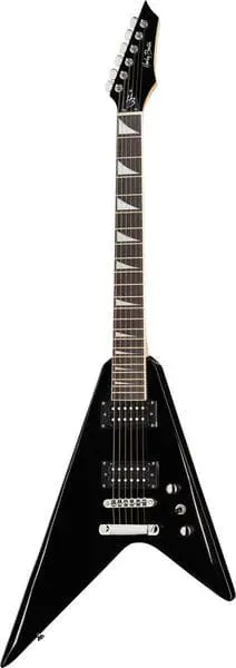 Harley Benton Rock Series RX-10 BK E-Gitarre schwarz