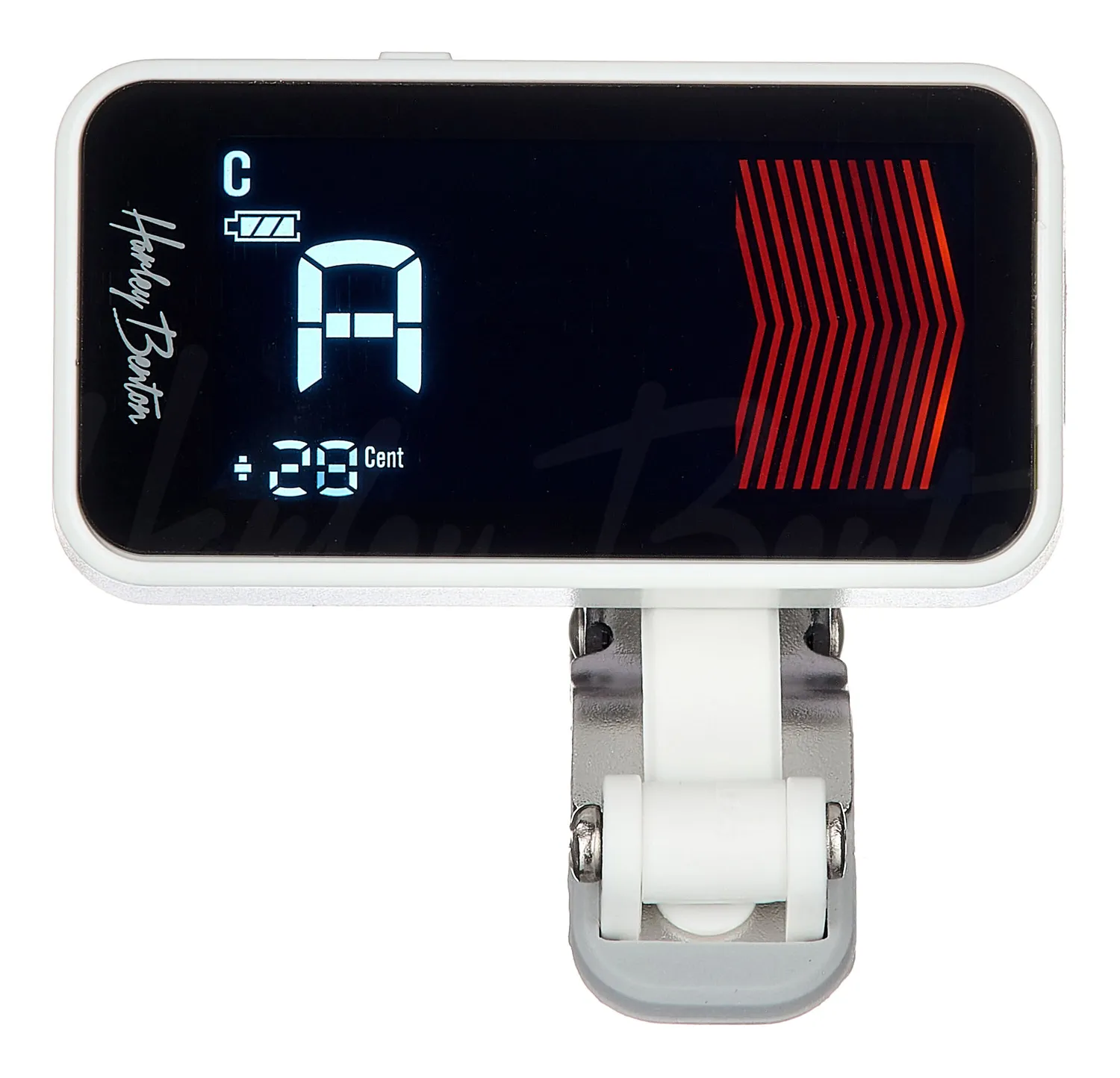 Harley Benton Standard Series PitchMate Clip Stimmgerät White