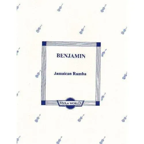 Benjamin Jamaican Rumba Viola Noten Klavier Primrose