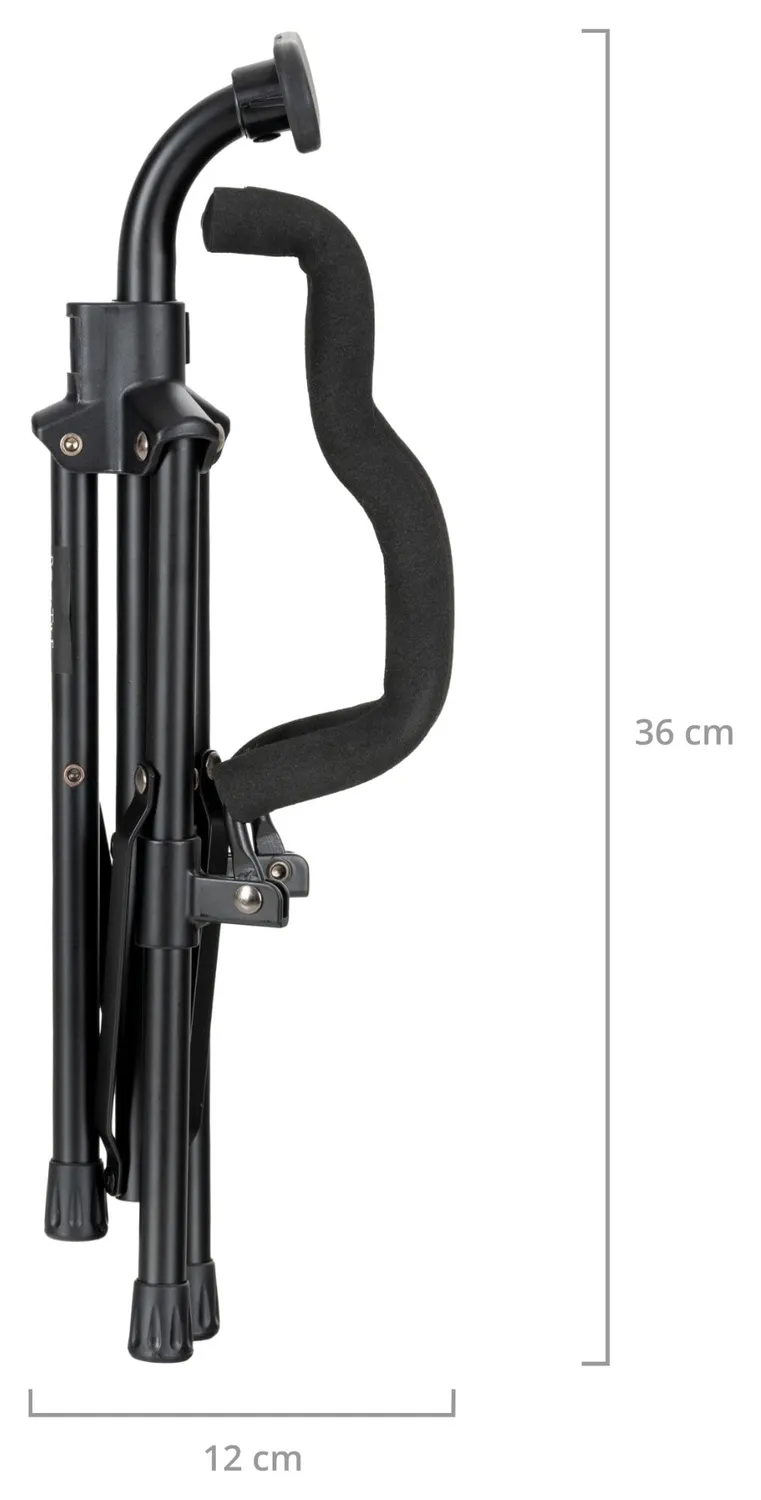 Rocktile GST-01 Gitarrenständer Schwarz universal