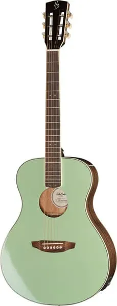 Harley Benton CLF-50E Westerngitarre Jade Metallic Elektro