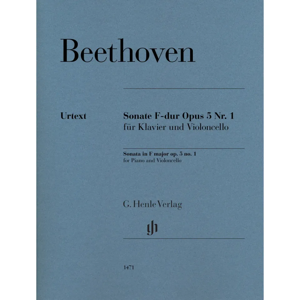 Shar Music Beethoven Sonate F-Dur Op. 5/1 Noten Cello