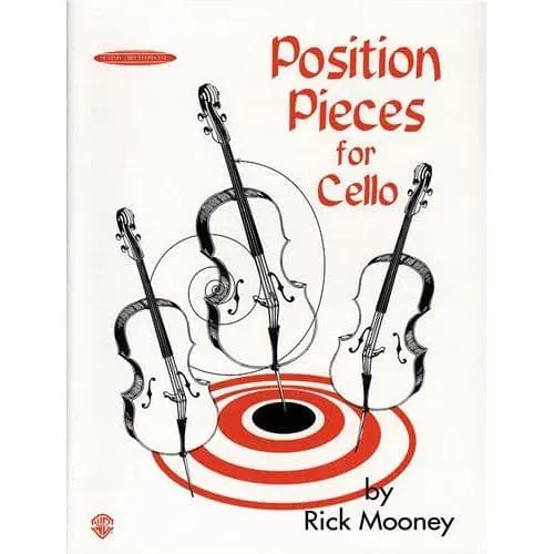 Alfred Mooney Position Pieces Book 1 Cellonoten Lagen