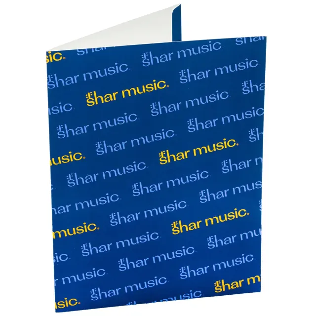 Shar Orchestra Notenmappe 24x32cm schwarz Fächer