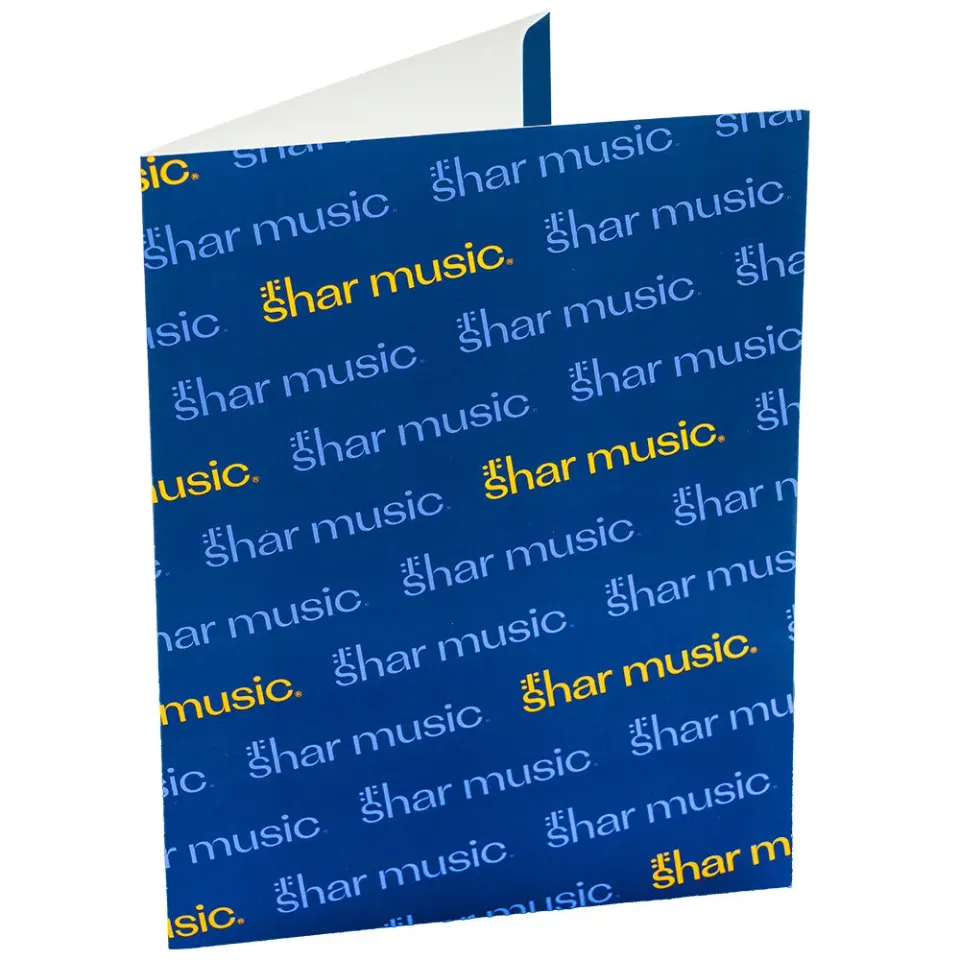 Shar Orchestra Notenmappe 24x32cm schwarz Fächer