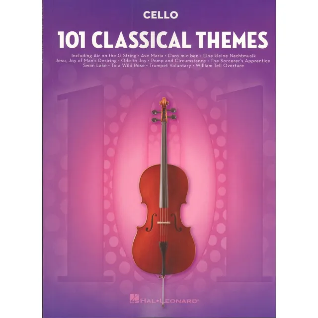 Shar Music 101 Classical Themes Cello Noten Fortgeschrittene