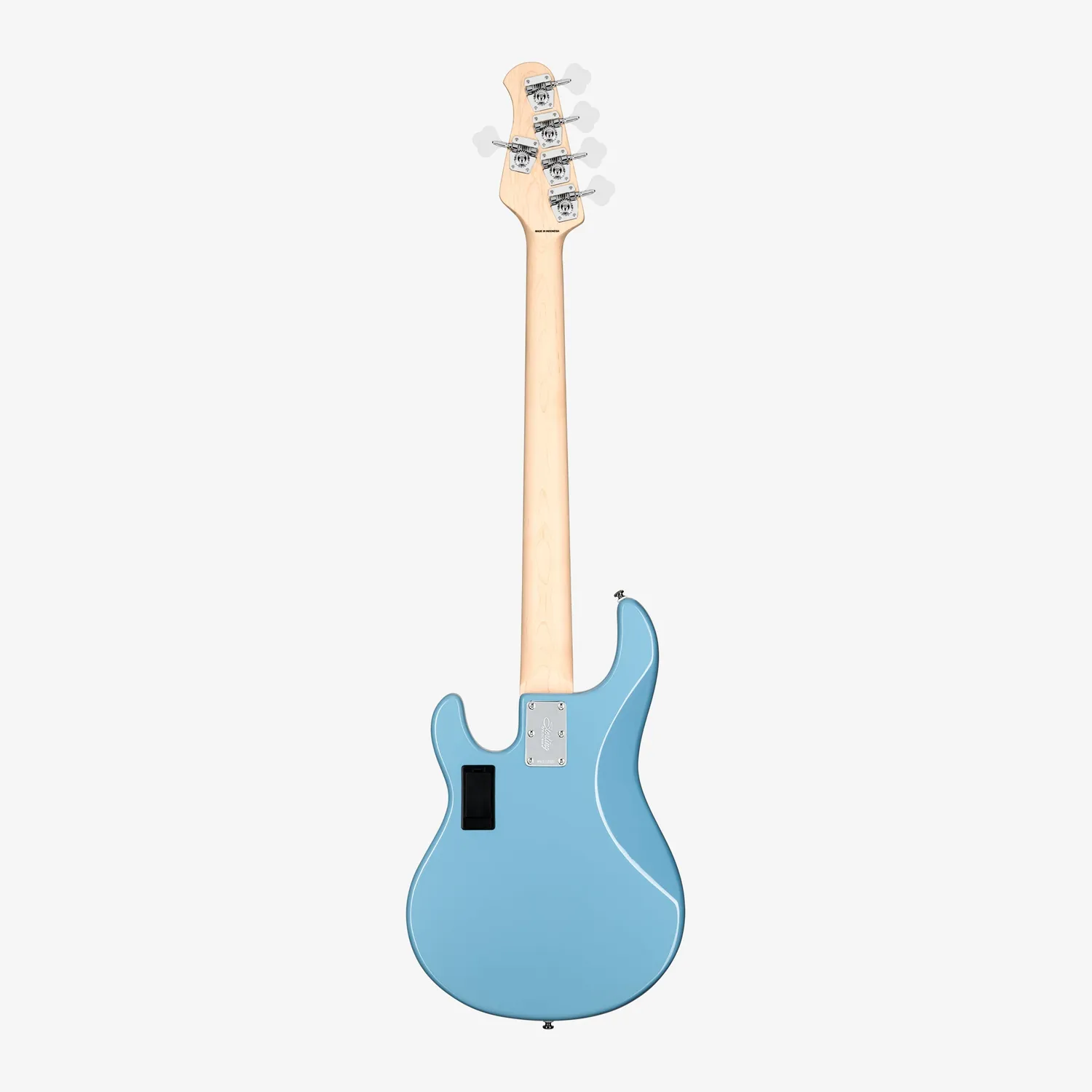 Sterling SUB StingRay RAY5 E-Bass 5-saitig Chopper Blue aktiv