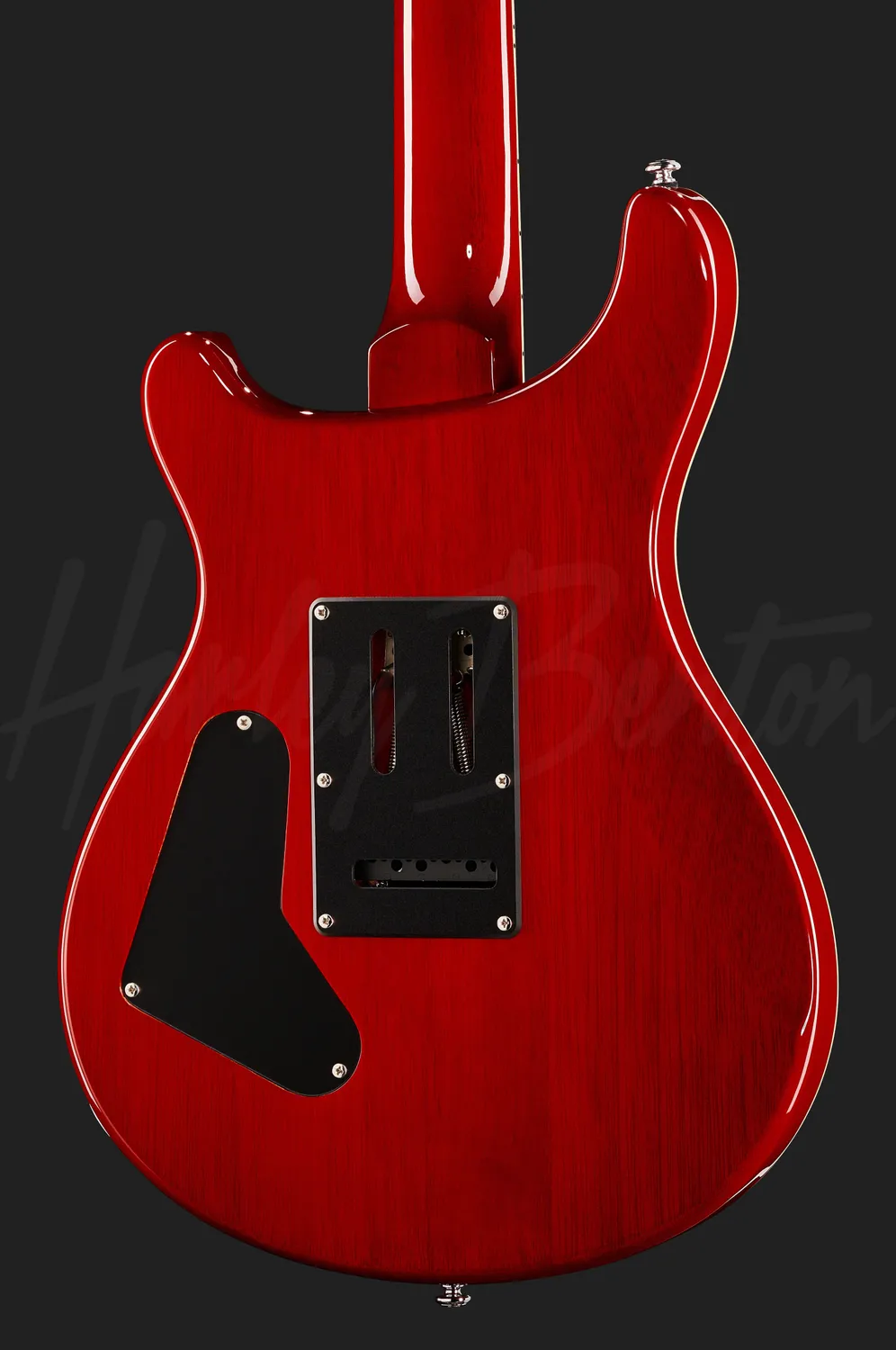 Harley Benton Deluxe CST-24T E-Gitarre Black Cherry Flame