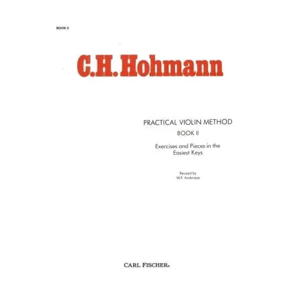 Shar Music Hohmann Practical Violin Method Book 2 Violinenoten solo