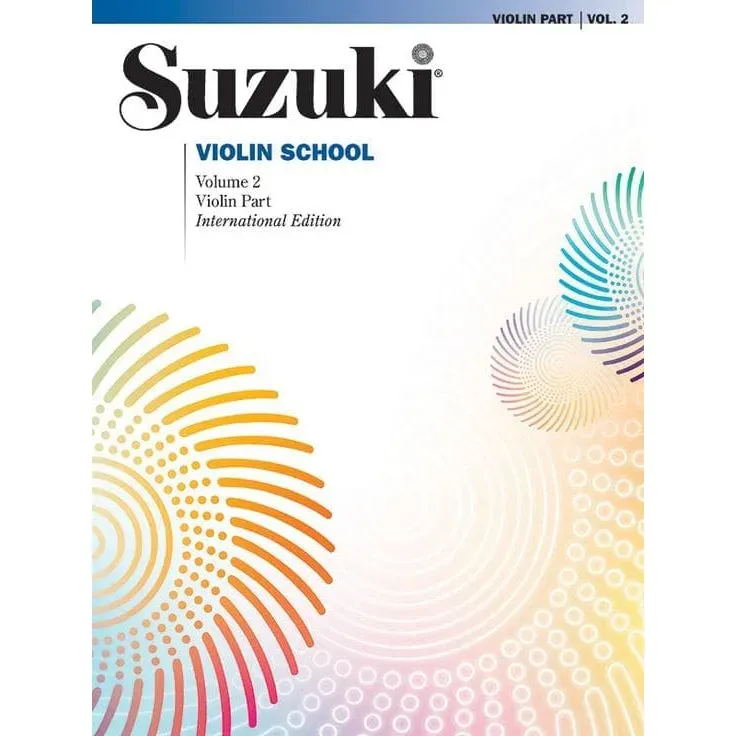 Suzuki Violin School Volume 2 Notenheft Violine Muttersprachen-Methode