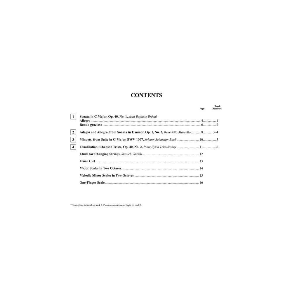 Shar Suzuki Cello School Vol. 4 Cellonoten mit CD