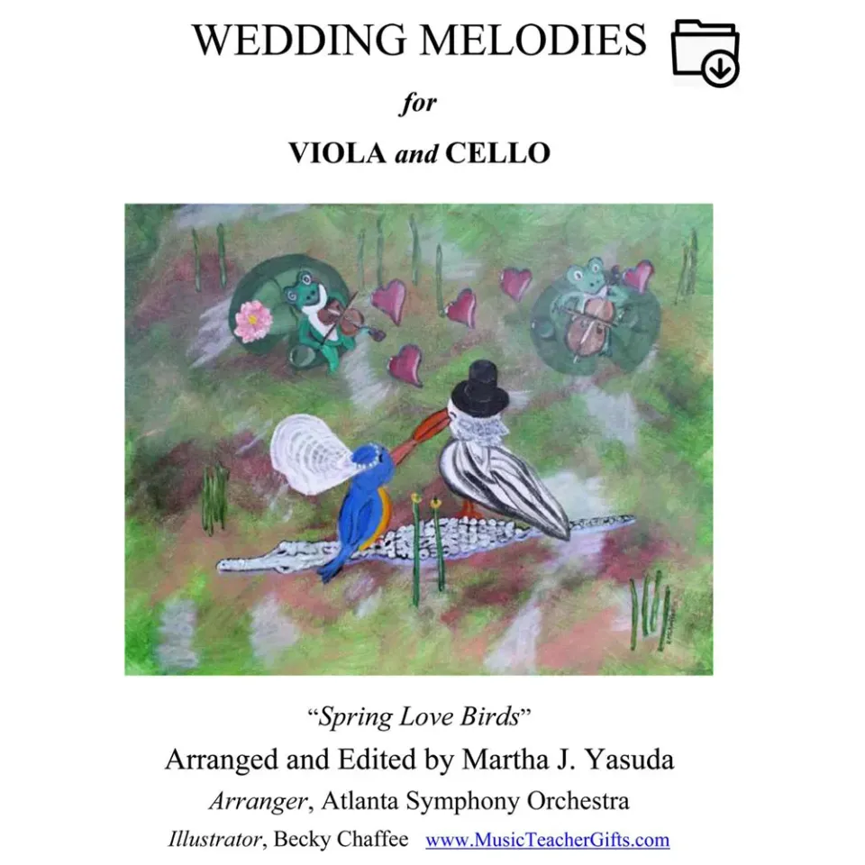Shar Yasuda Wedding Melodies Noten Viola Cello Download