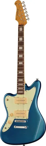 Harley Benton JA-60LH CC E-Gitarre Linkshänder Lake Placid Blue