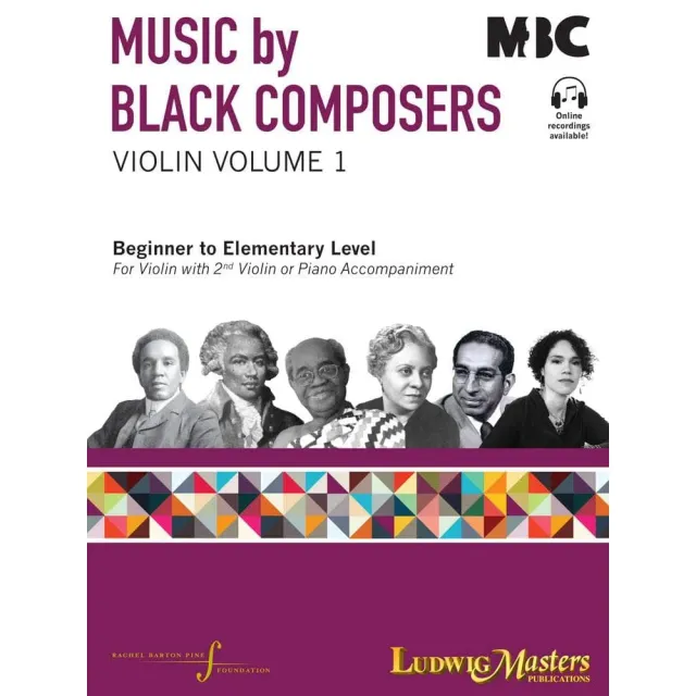 Shar Music Music By Black Composers Violin Volume 1 Noten mit Klavierbegleitung