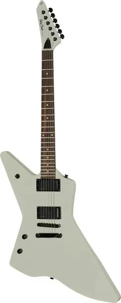 Harley Benton EX-84 Modern E-Gitarre Linkshänder Weiß