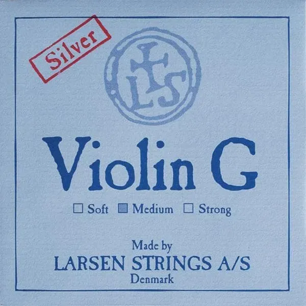 Larsen Original Violin G-Saite 4/4 Medium Silber
