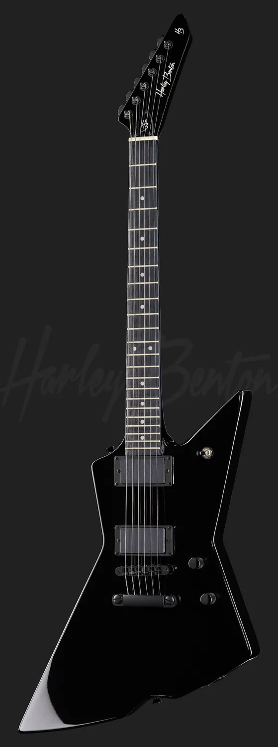 Harley Benton Rock EXtreme-84 E-Gitarre Black