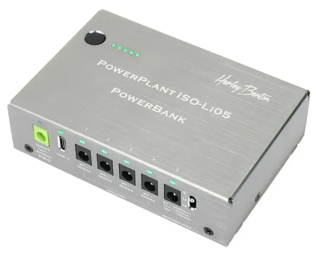 Harley Benton PowerPlant ISO-Li05 Powerbank Netzteil 6-fach isoliert