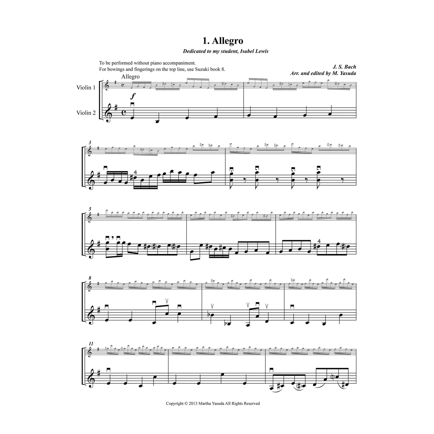 Yasuda Harmonious Melodies Vol.2 Violinduo Noten Download
