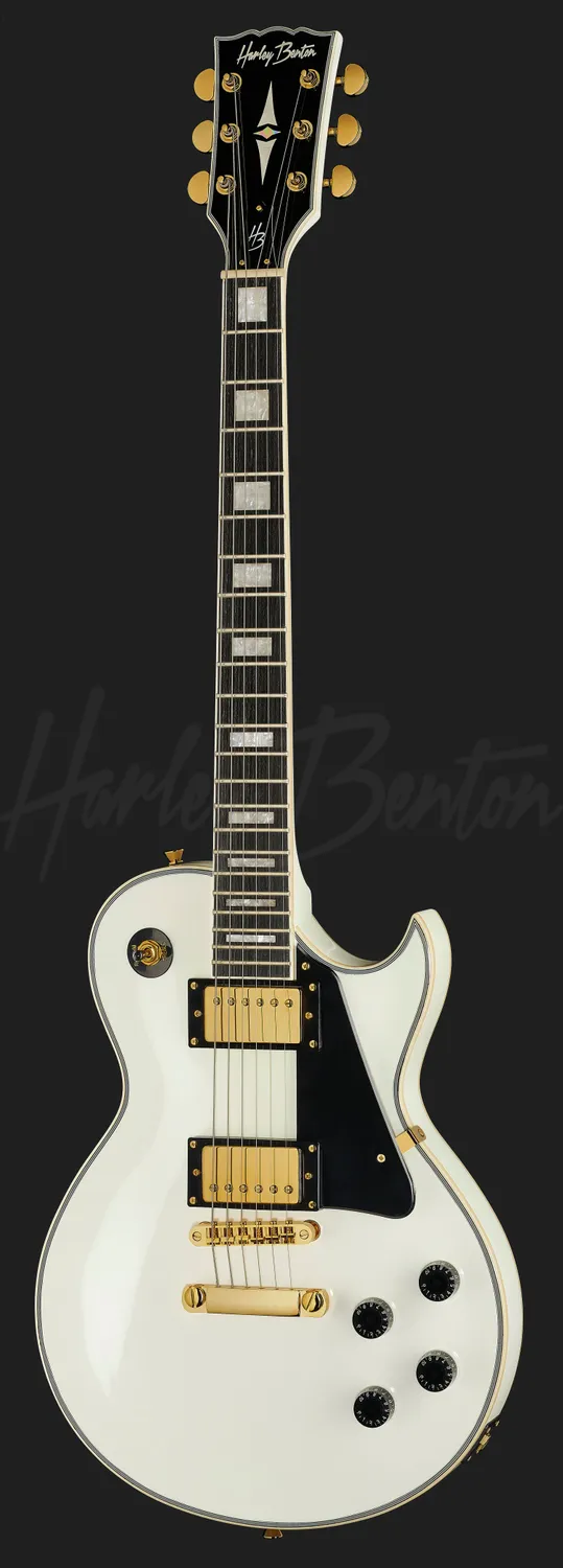 Harley Benton Vintage Series SC-500 WH E-Gitarre weiß