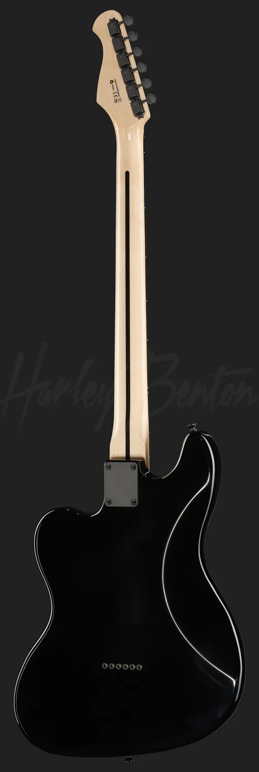 Harley Benton JA-Baritone HH BK Baritongitarre schwarz
