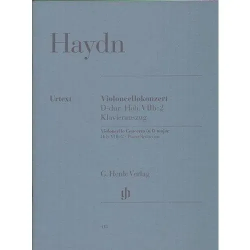 Henle Haydn Konzert D-Dur Hob VIIb:2 Cello Klavier Urtext
