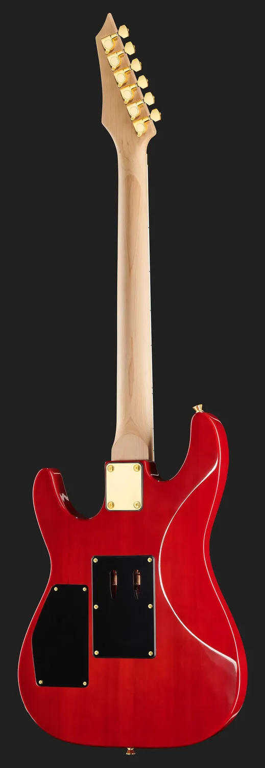 Harley Benton Rock S-620 TR E-Gitarre Floyd Rose Rot