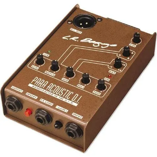 Shar Music L.R. Baggs Para Acoustic DI Box 5-Band EQ