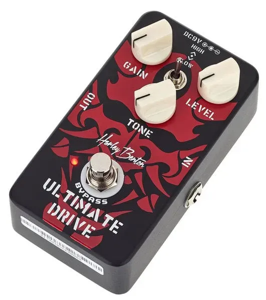 Harley Benton Ultimate Drive Overdrive-Pedal Gain-Sound