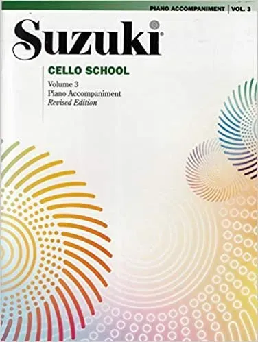 Suzuki Accomp Cello Bk 3 Notenheft Band 3 Klavierbegleitung