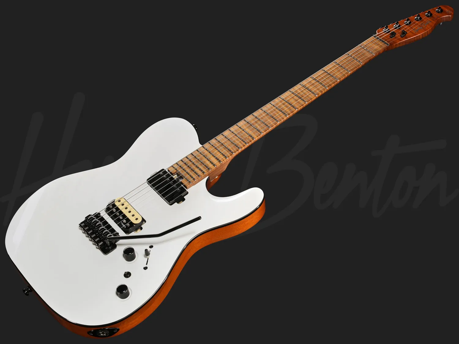 Harley Benton Fusion-T II HH E-Gitarre White Metallic
