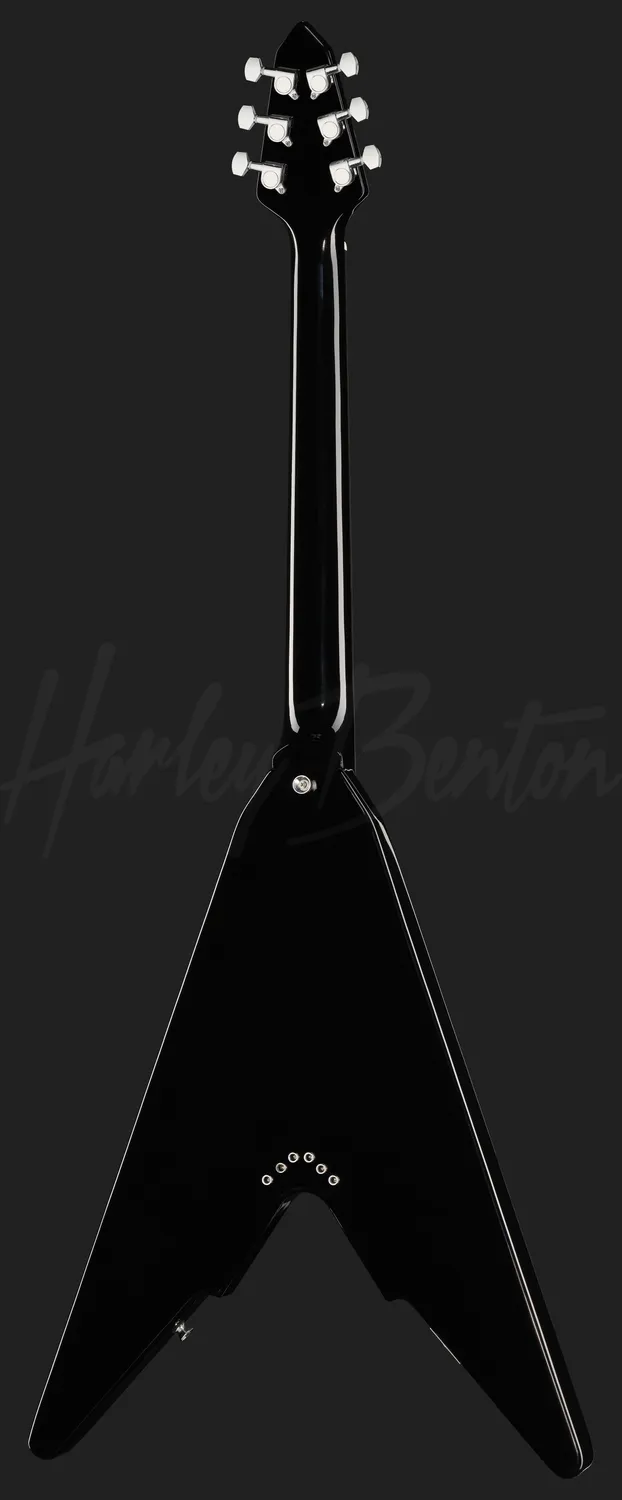 Harley Benton Victory-BK LH E-Gitarre Black Linkshänder Pappel