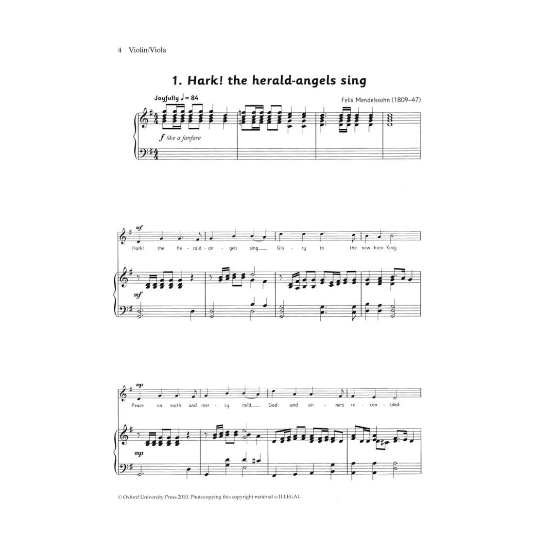 Blackwell Fiddle Time Christmas Klavierbegleitung Noten