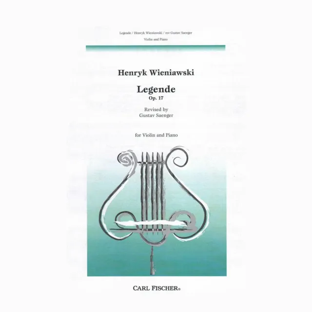Wieniawski Legende op.17 Violine Klavier Noten
