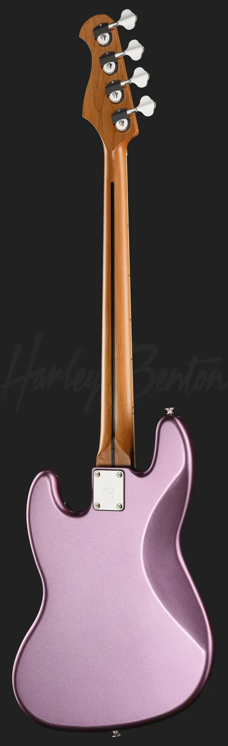 Harley Benton MV-4JB E-Bass Burgundy Mist Alnico Singlecoil
