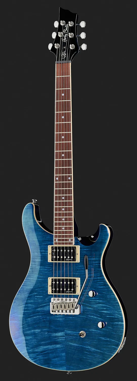 Harley Benton Deluxe Series CST-24T E-Gitarre Ocean Flame