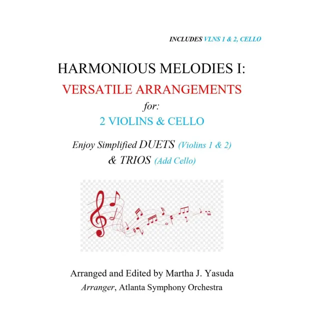 Shar Yasuda Harmonious Melodies Vol.I Noten 2 Violinen Cello