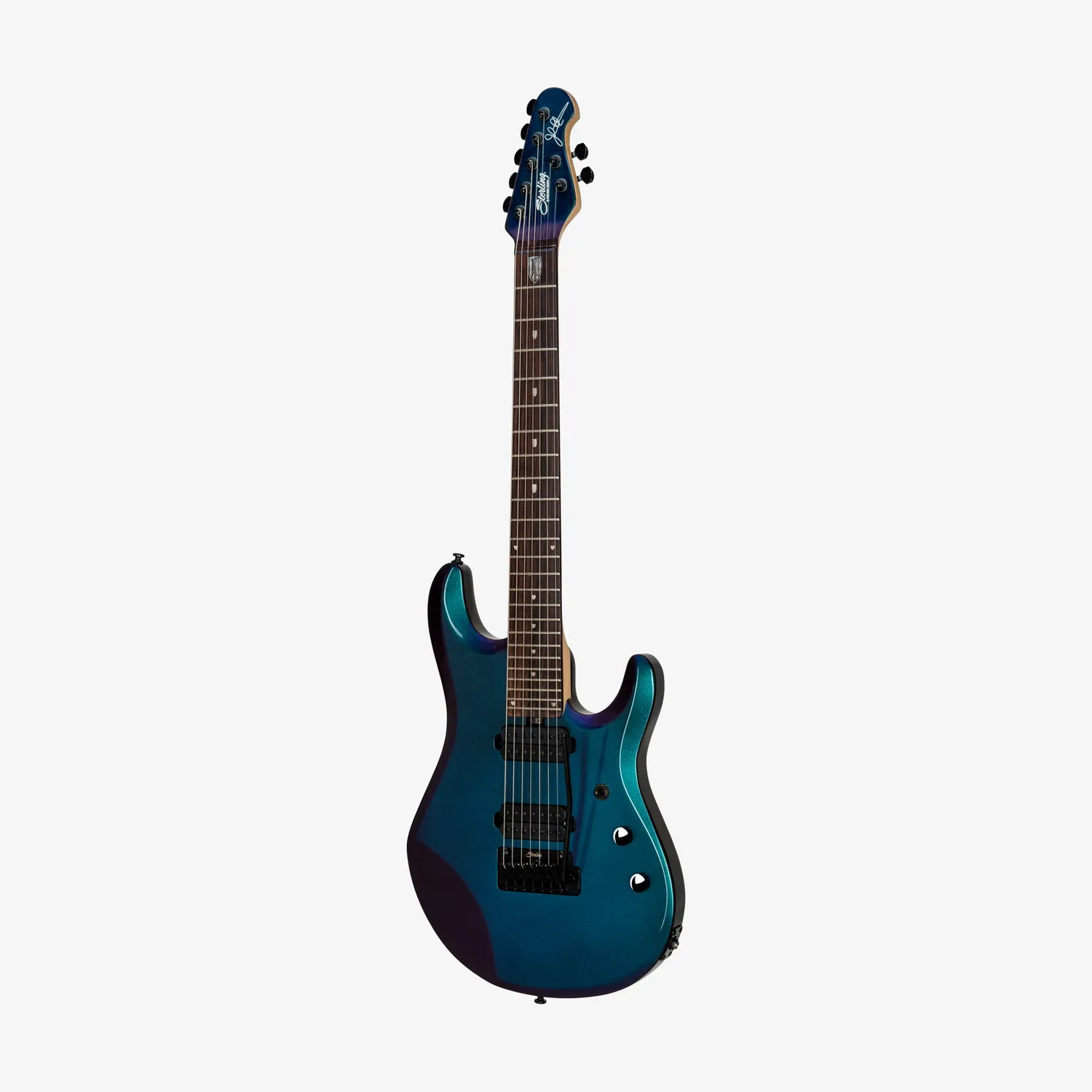 Sterling JP70 E-Gitarre 7-saitig Mystic Dream