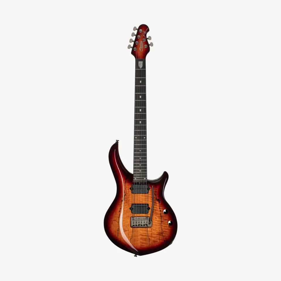Sterling Majesty DiMarzio E-Gitarre Blood Orange Burst