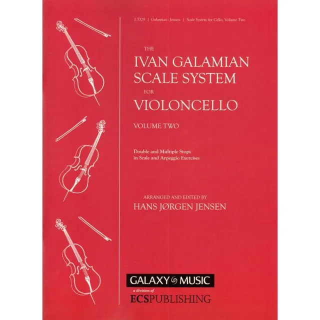 Shar Music Galamian Scale System Vol. 2 Noten Cello Doppelgriffe