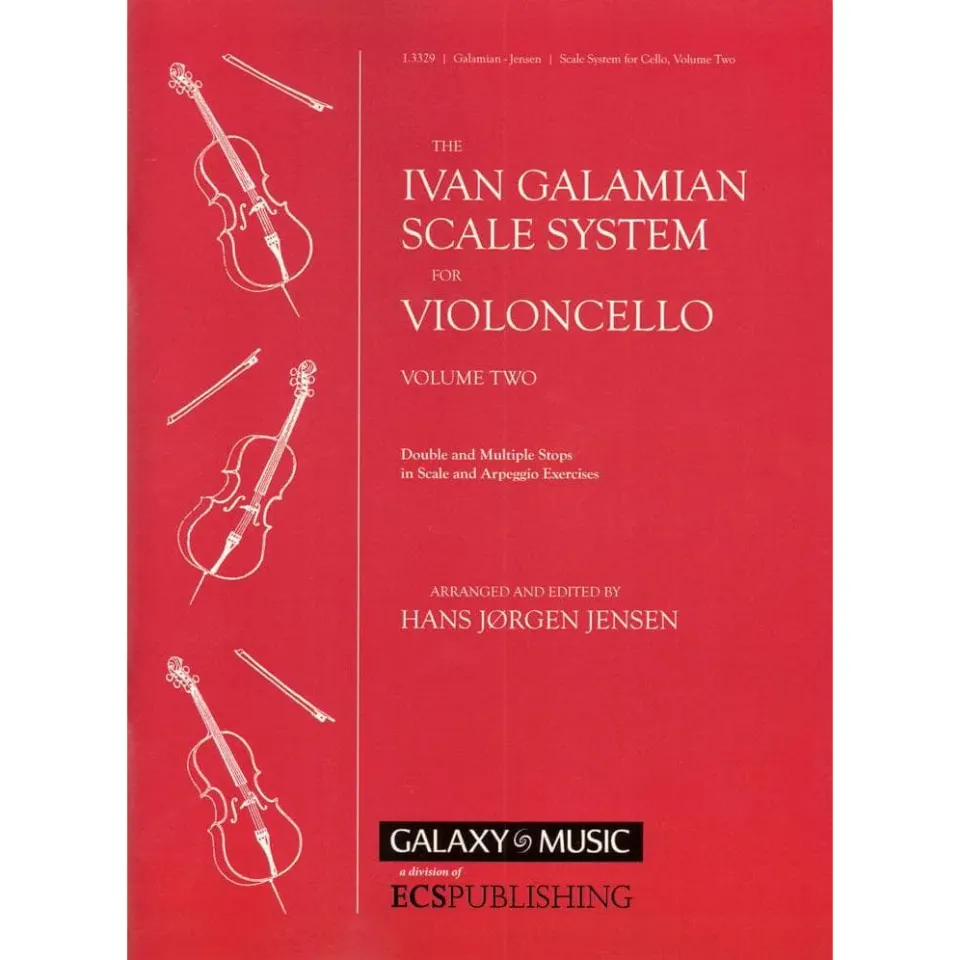 Shar Music Galamian Scale System Vol. 2 Noten Cello Doppelgriffe