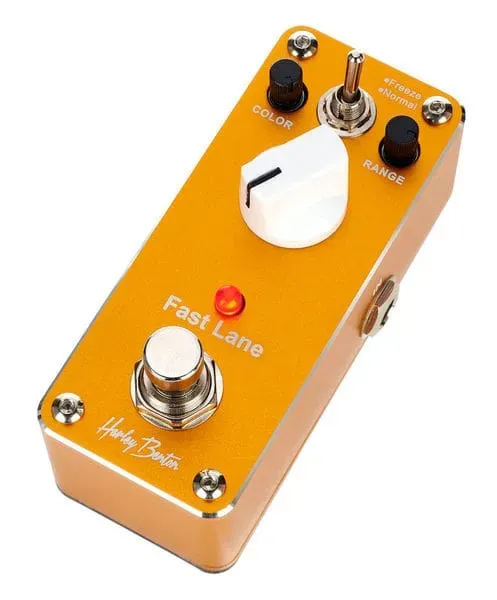 Harley Benton Standard MiniStomp Fast Lane Flanger-Pedal analog